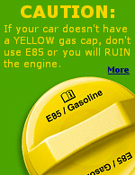 In a regular engine, E85 will ruin your rubber seals, fuel injectors, and fuel lines. For any car it is no deal anyway, you only get about 70% the mileage of regular gas.